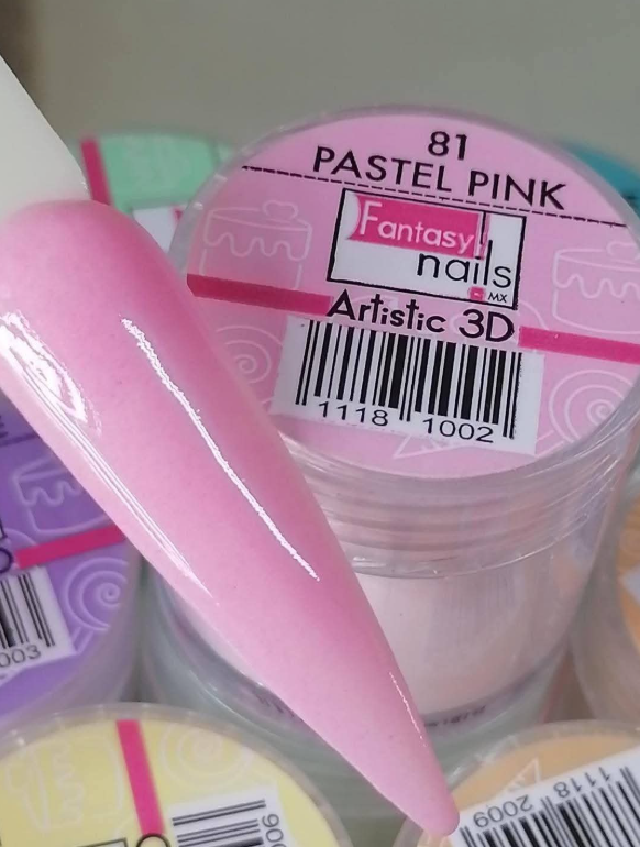 ACRILICO #81 PASTEL PINK FANTASY NAILS